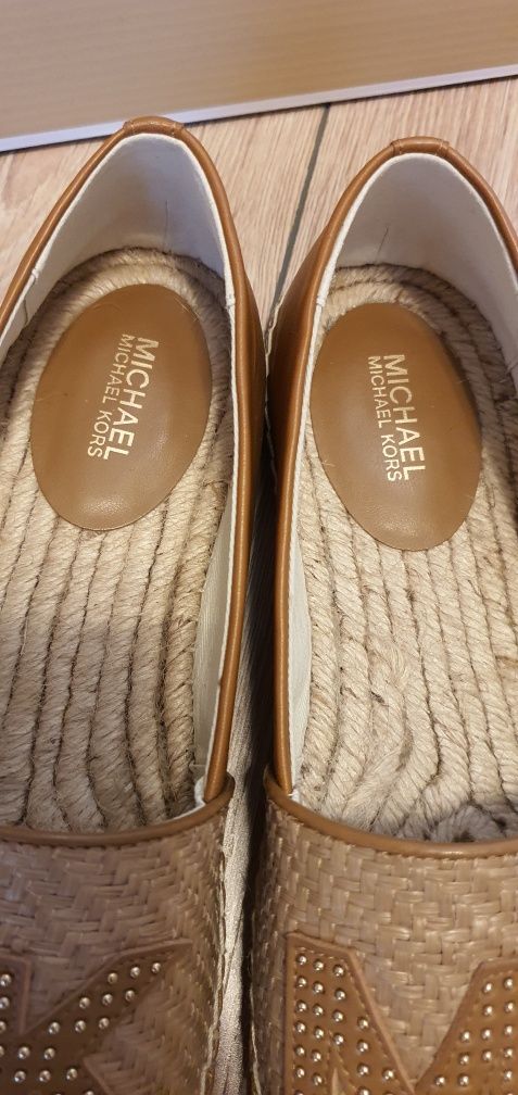 Espadryle Michael Kors 38 7,5 acorn nowe