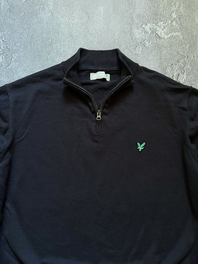 Свитшот на замке 1/4 Zip Lyle & Scott  размер L