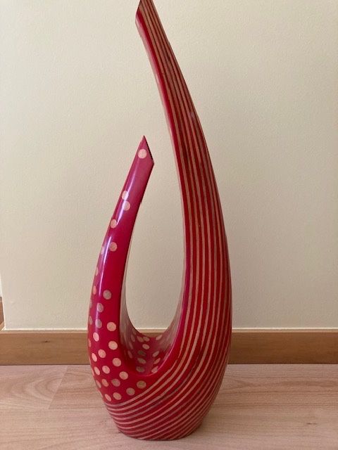 Duas peças decorativas, artesanato das Filipinas