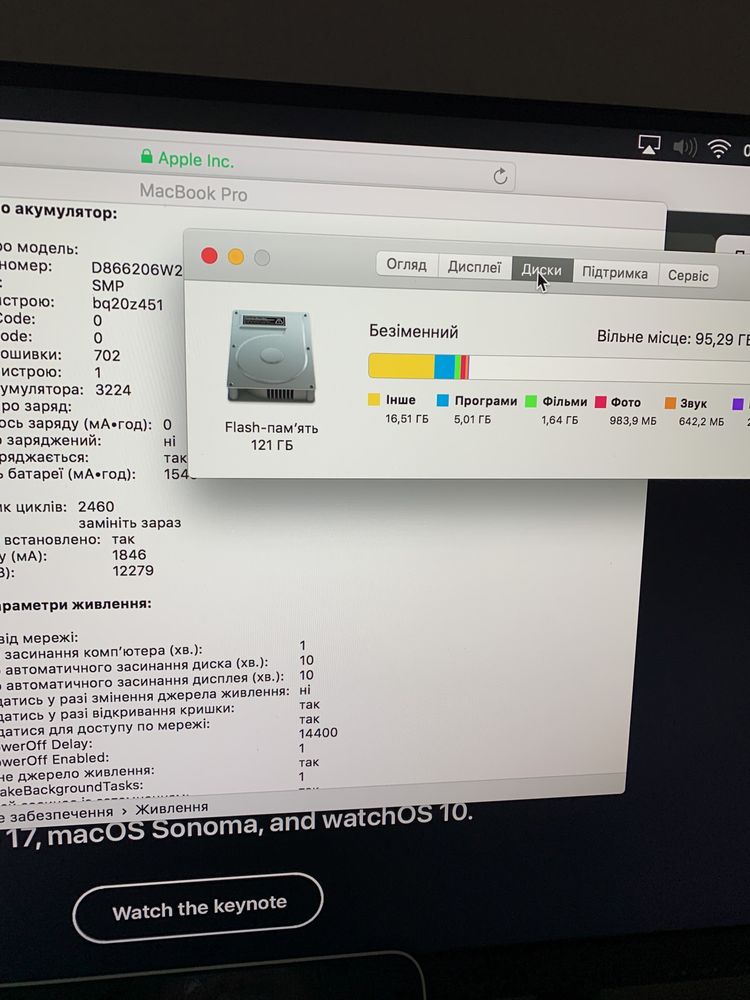 MacBook Pro 13 Retina a1502 i5 4ram 128ssd