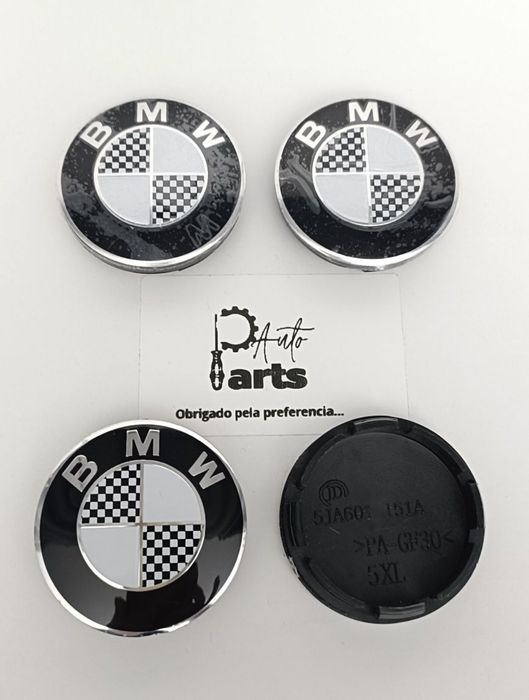 Centros de Jante BMW 56mm/60mm/68mm
