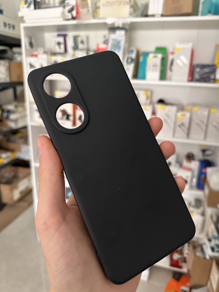 Etui matt czarne OPPO A98 5G