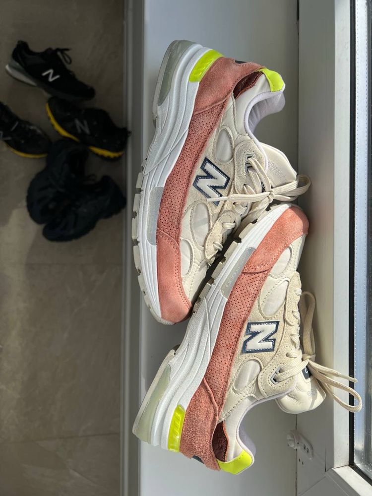New Balance 992 ‘Off White Red’ 25см ОРИГІНАЛ