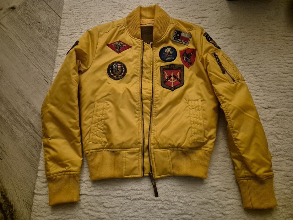 Kurtka pilotka Top Gun, roz. S, nowa