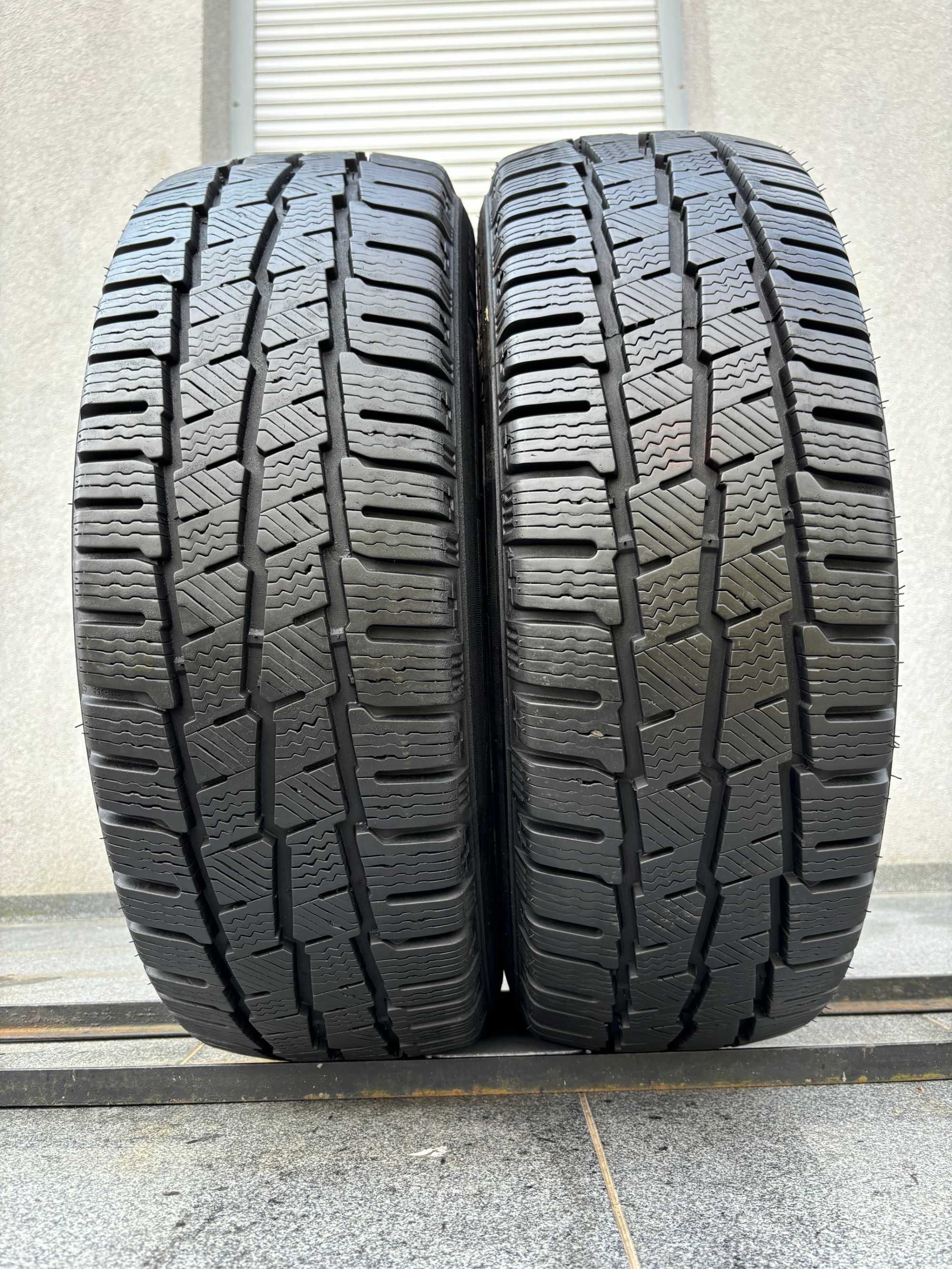 2szt zimowe 215/60R17C Michelin 9,4mm 2021r świetny stan! Z5089 gwaran