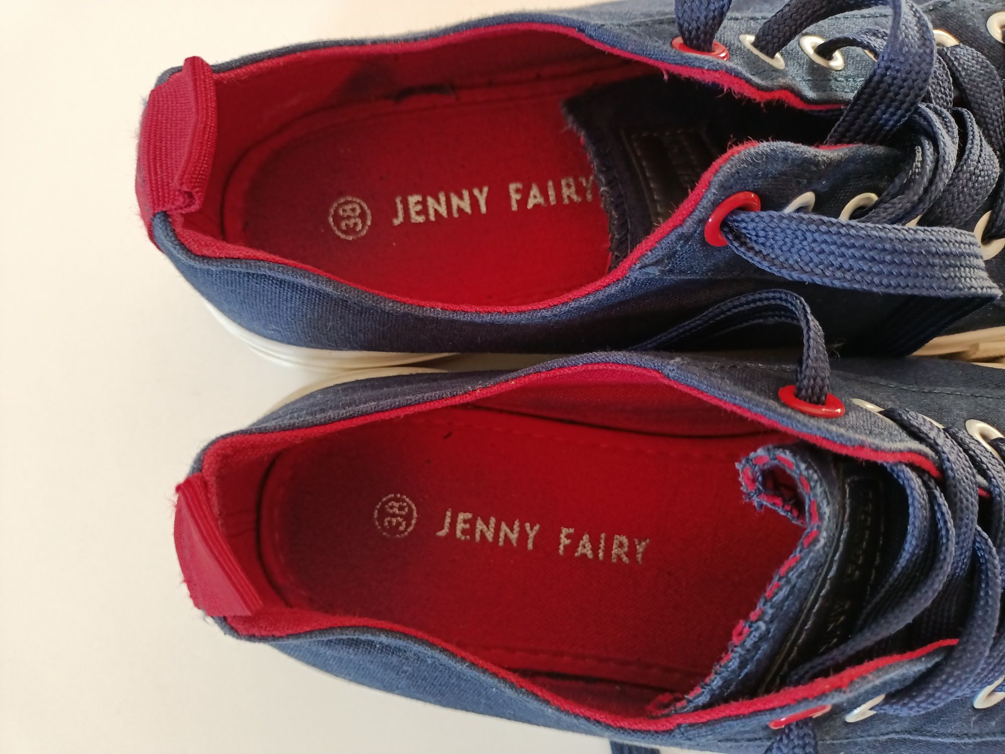 Buty Trampki chłopięce/dziewczęce Jenny Fairy CCC rozm.38,, dł.wkladki