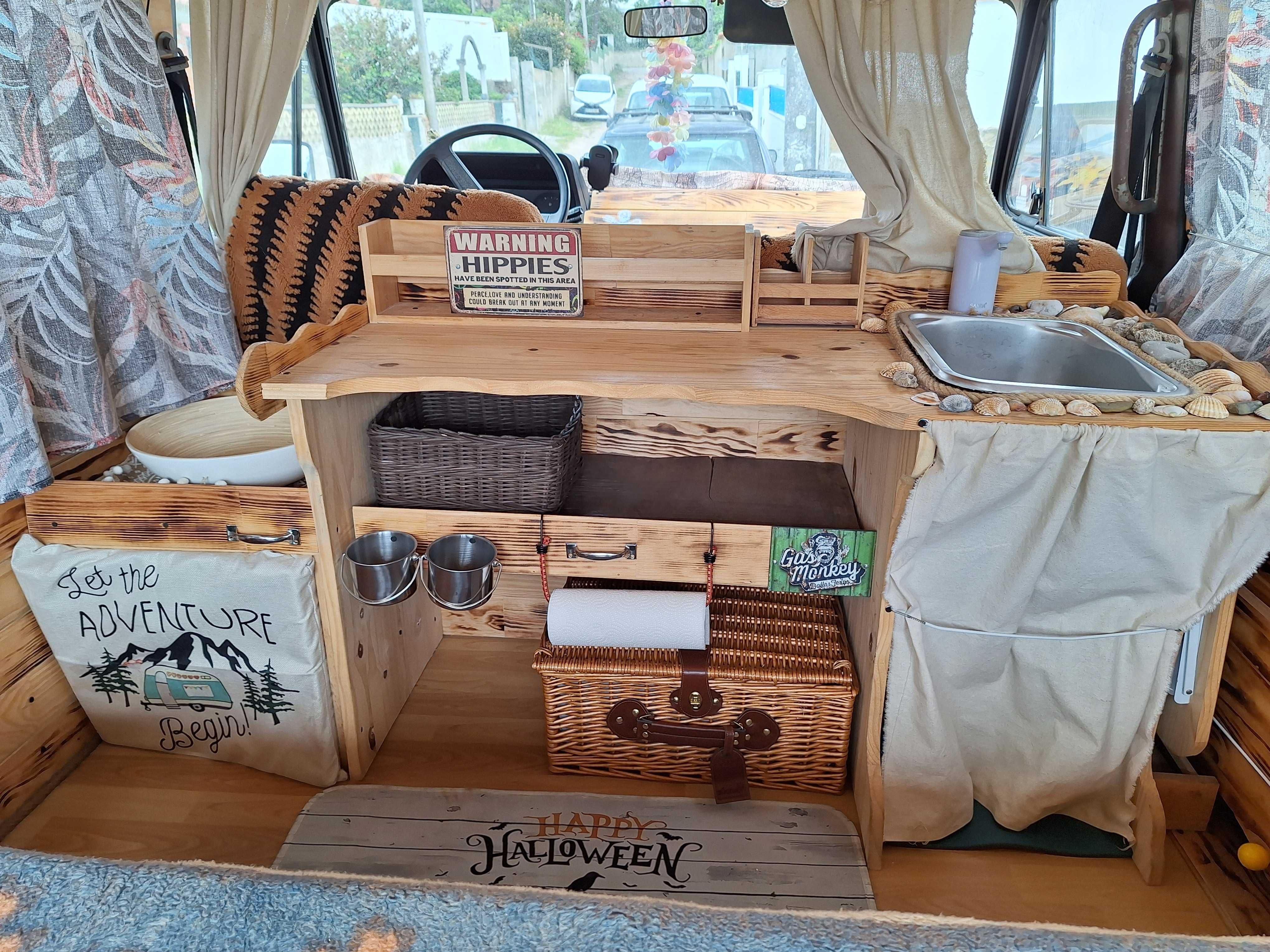 "BANDIDA" Campervan Oldschool LEGALIZADA