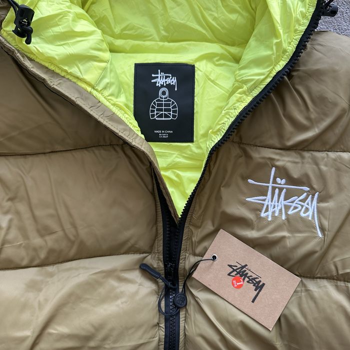 Пуховик stussy пухан стусі стусси куртка зимняя