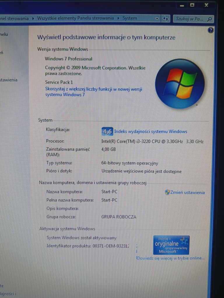 Komputer Dell optiplex 3011 AIO