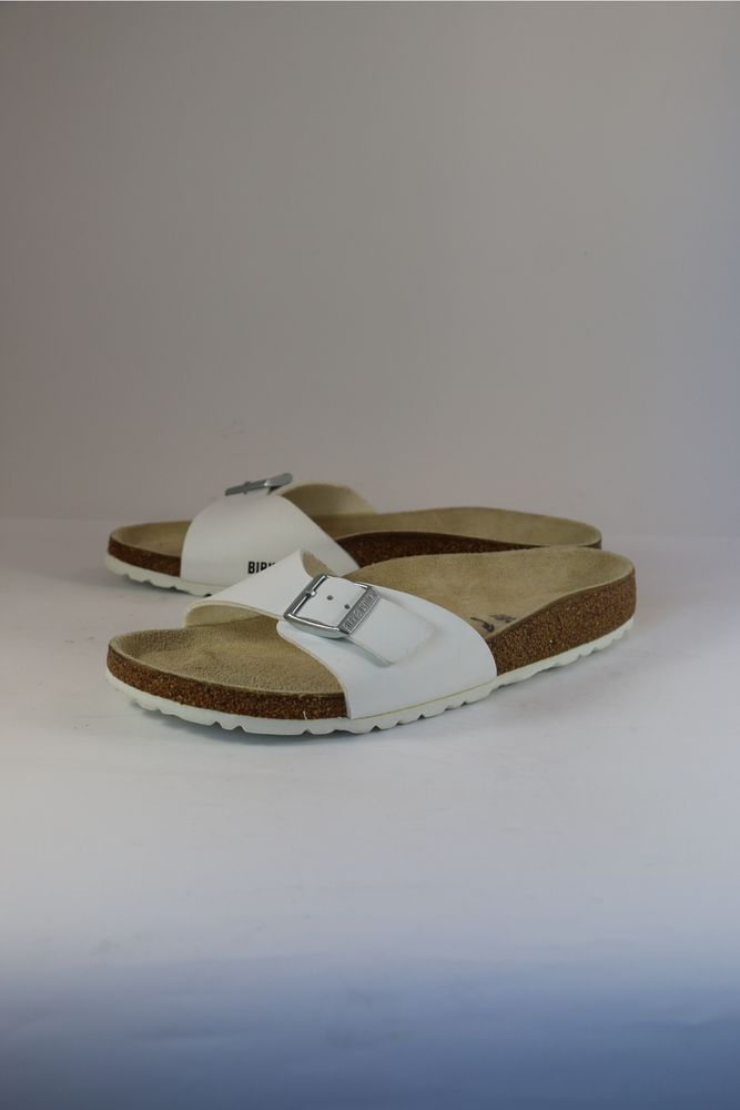 Birkenstock Madrid White Birko-Flor Розмір 39