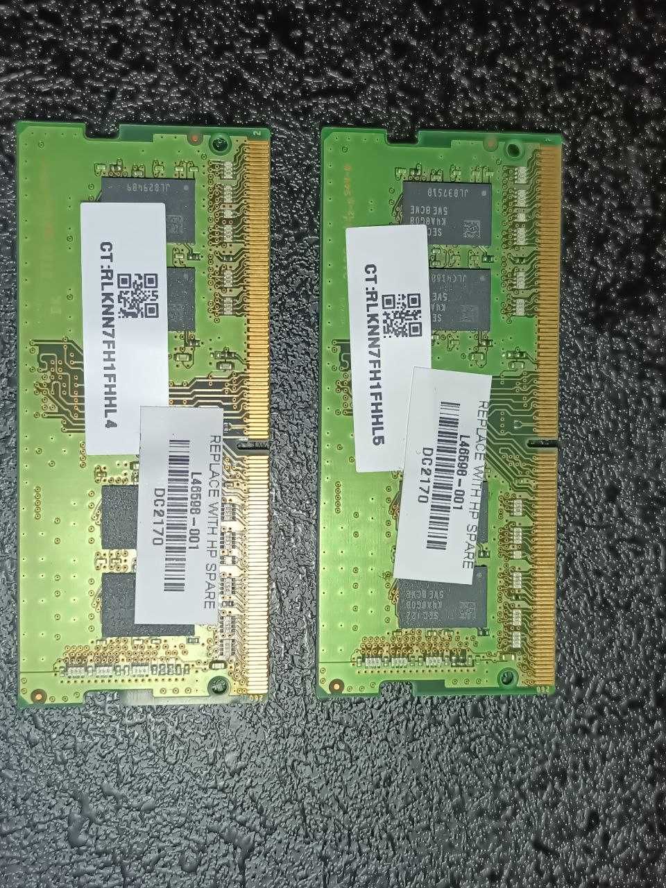Оперативная память для ноутбука SODIMM DDR4 3200 16Gb (2x8) cl22