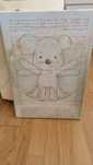 Quadro quarto de criança urso