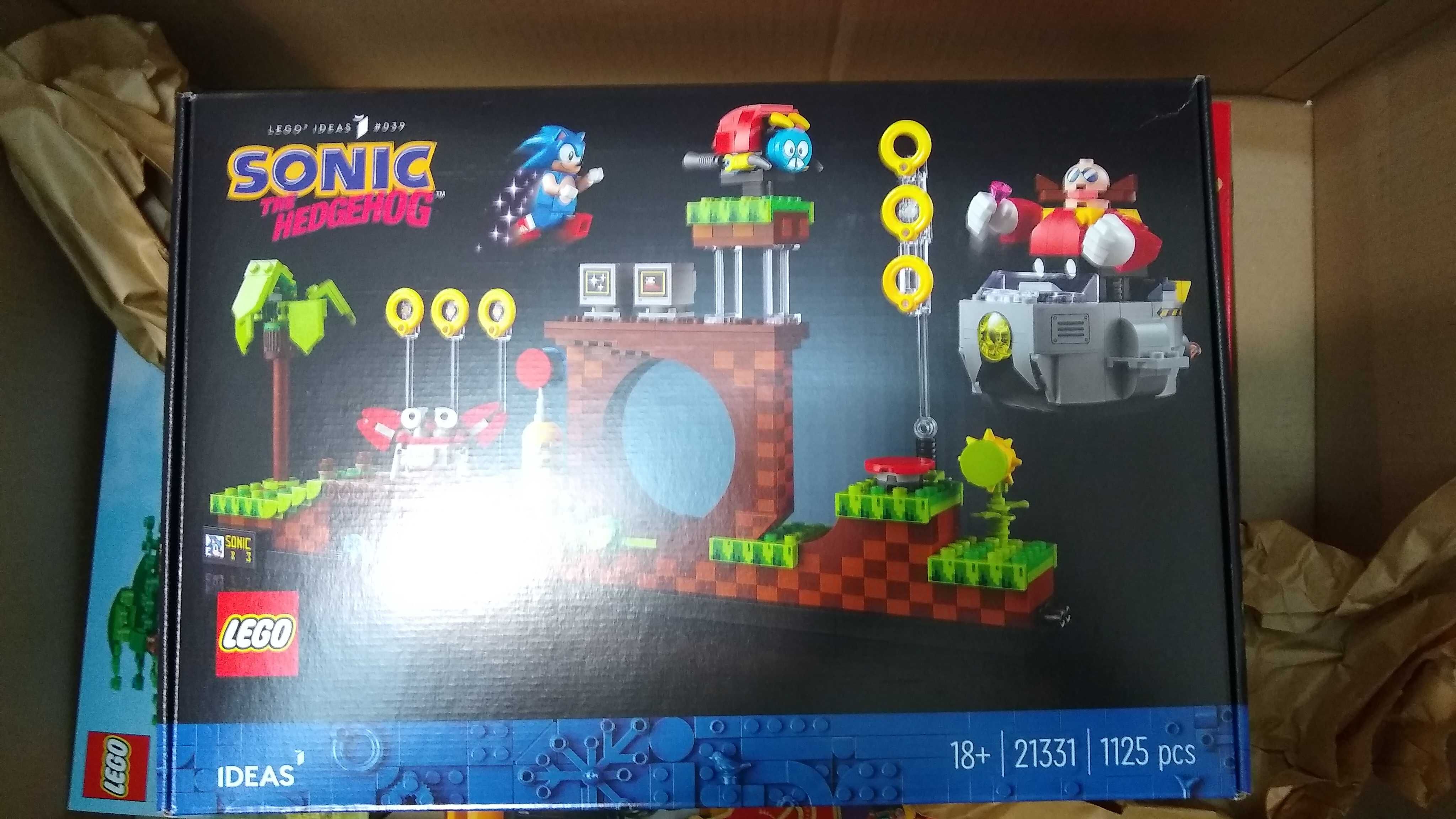 lego IDEAS 21331 Sonic the Hedgehog – Green Hill Zone - Novo e Selado