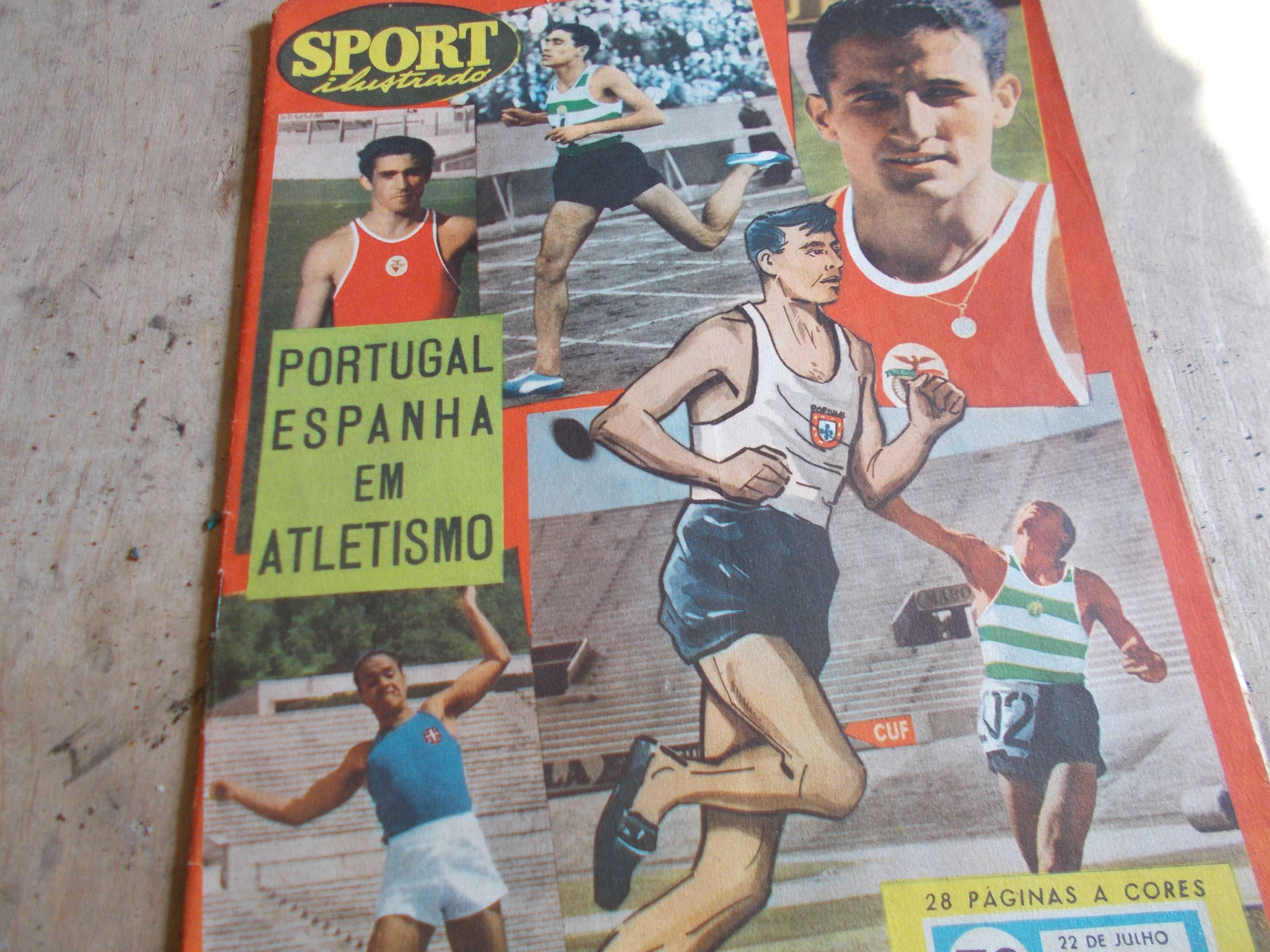 Sport Ilustrado Julho 1958 .Belenenses e Angrense.