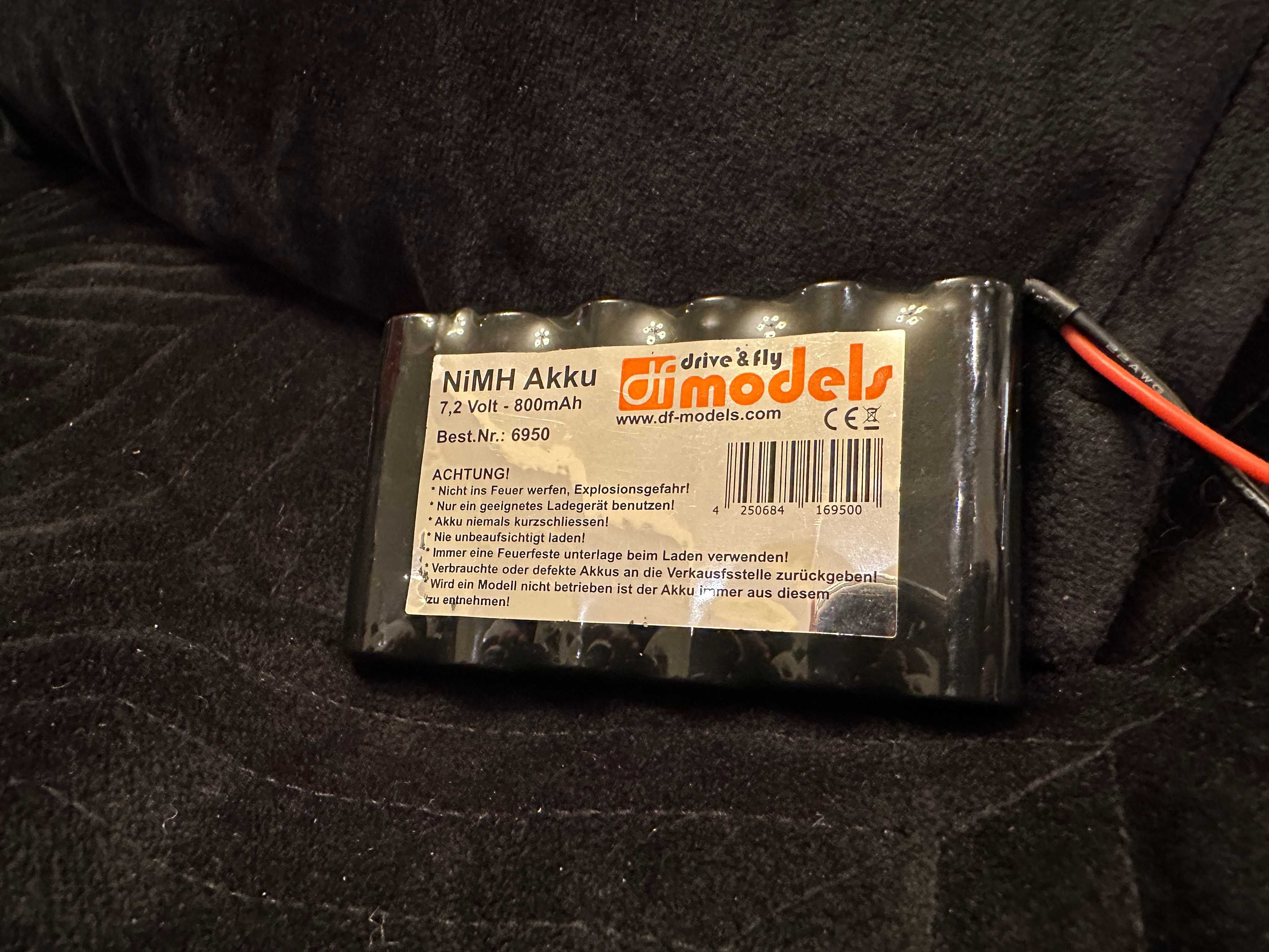 Akumulator 7,2V/800mAh NIMH Crawler DF Models 6950