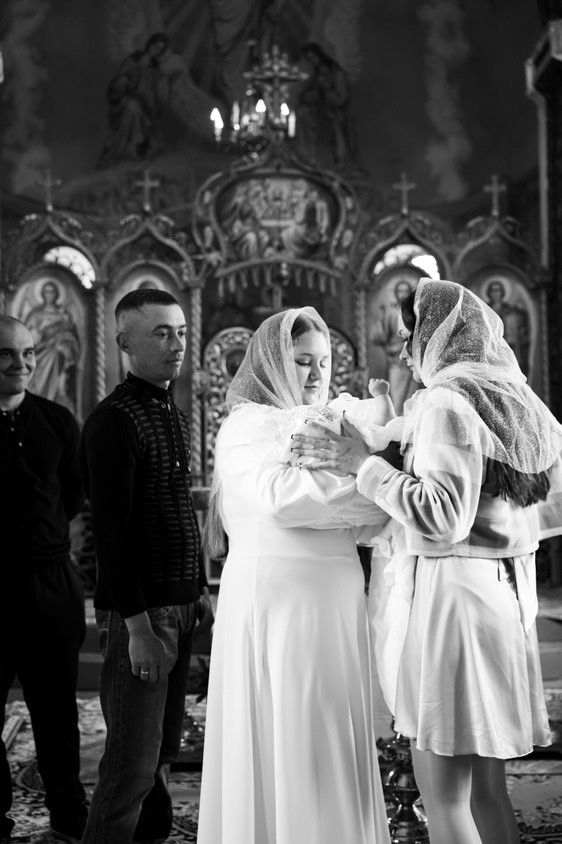 Палантин хрещення вінчання