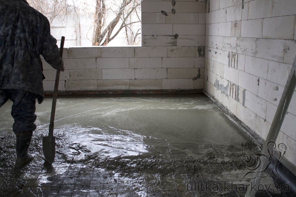 Отмостка, заливка фундамента, бетонні роботи, ремонт під ключ