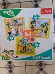Puzzle the Treflik family 3 in 1