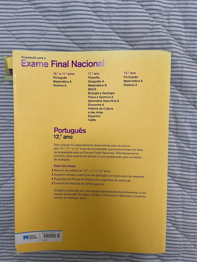 Preparação para o exame nacional - português 12.º ano