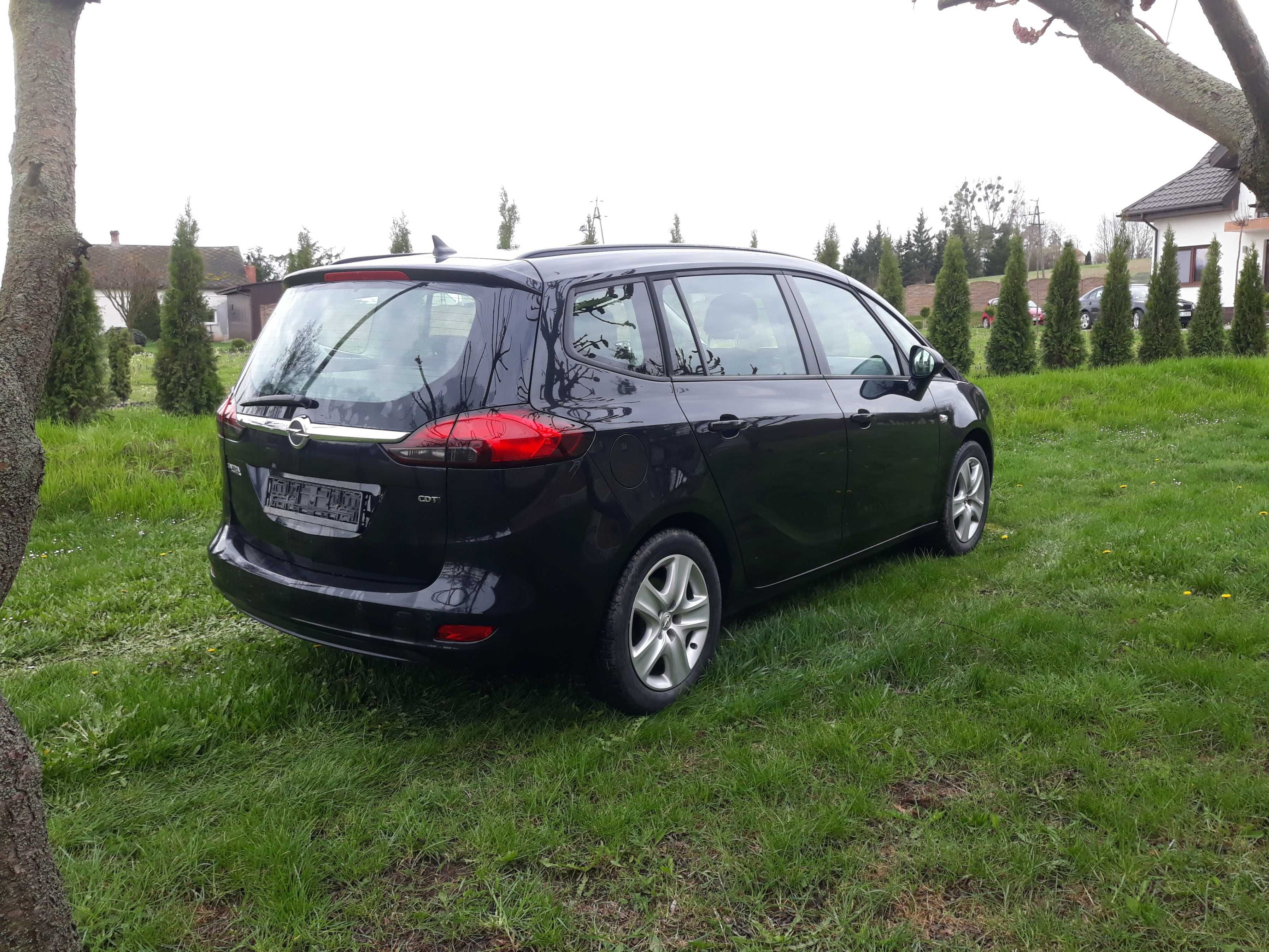 Opel Zafira 1,6 CDTI 2015 r 164 tys km przeb Zamiana