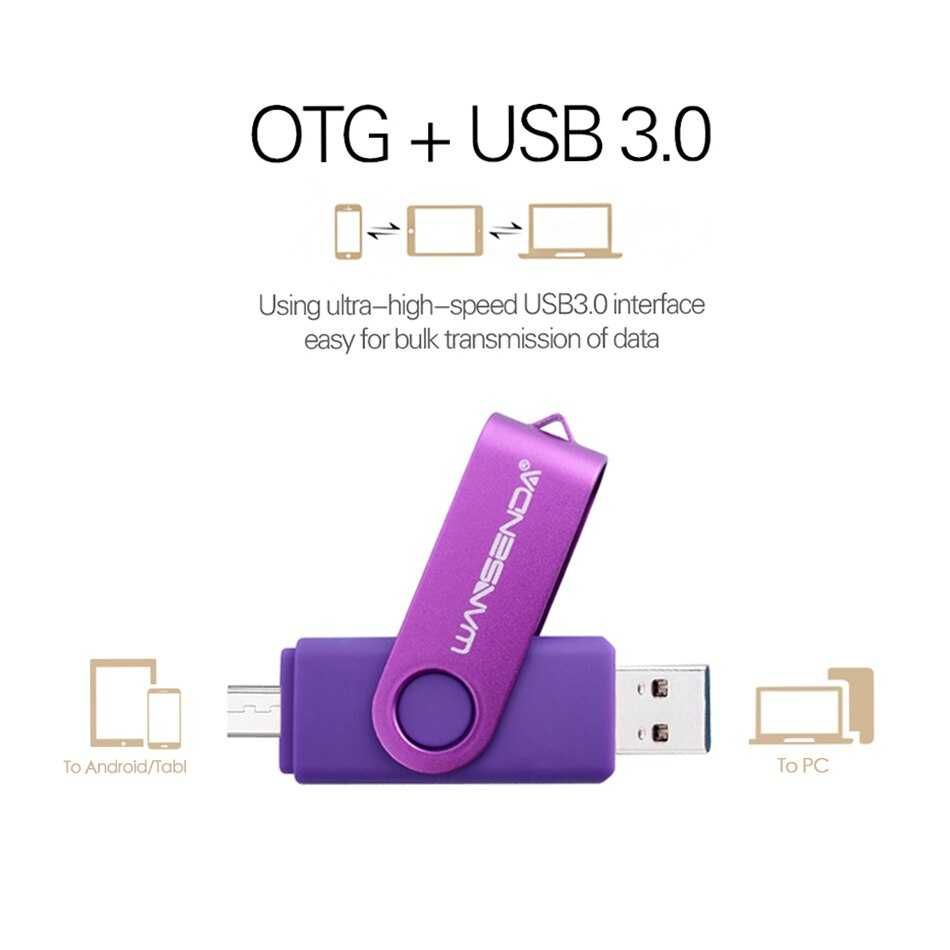 Флешка 32 GB 3.0 OTG 2в1 USB Micro-USB ЮСБ 32 ГБ 2in1 android пам'ять