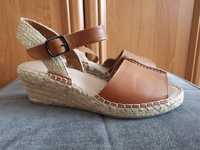 Buty koturny espadryle Marks & Spencer rude 39