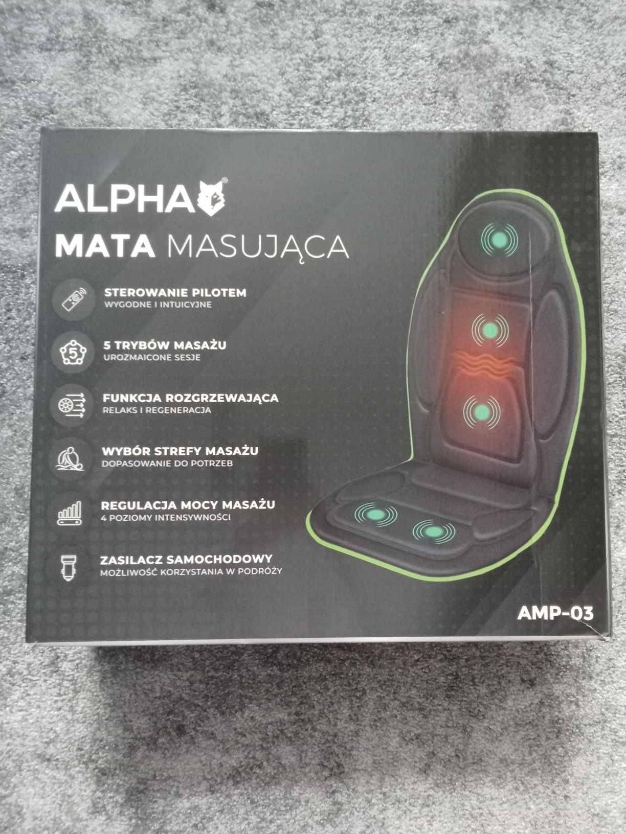 Mata masująca - Alpha