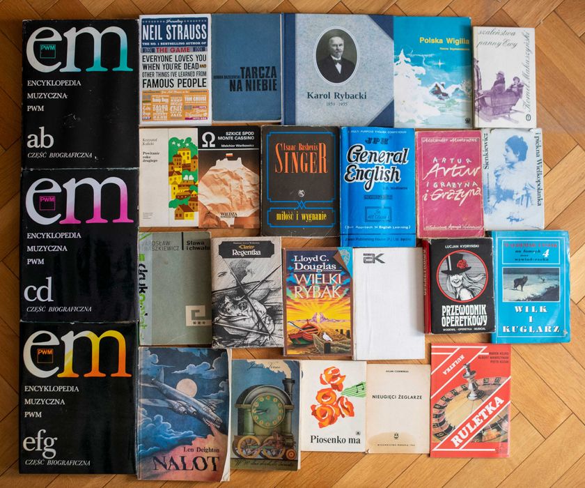 25 książki muzyczna pwm Douglas Wielki Rybak Strauss Makuszyński