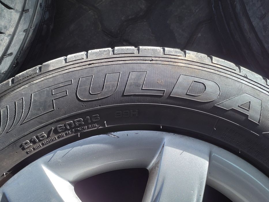 JANTES PEUGEOT 807 R16 COM PNEUS 215/60 FURAÇÃO 5X98