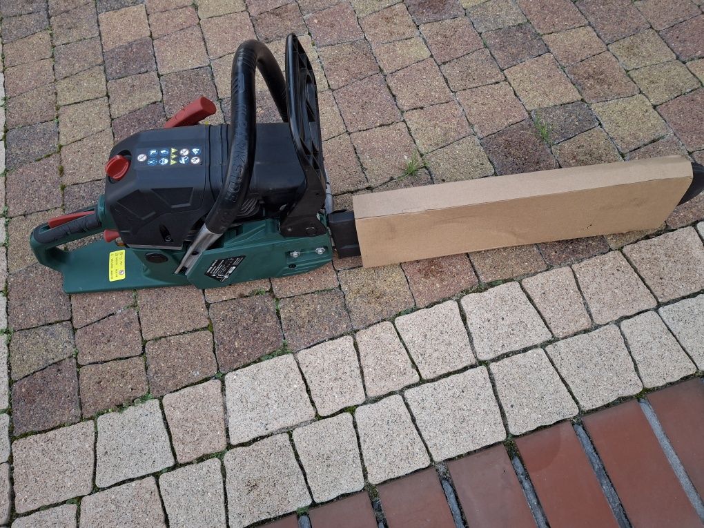 Piła spalinowa łańcuchowa mocna parkside pbks 53 A2