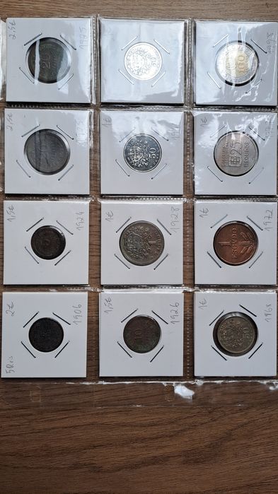 Lote de Moedas da República Portuguesa (1906 a 1998)