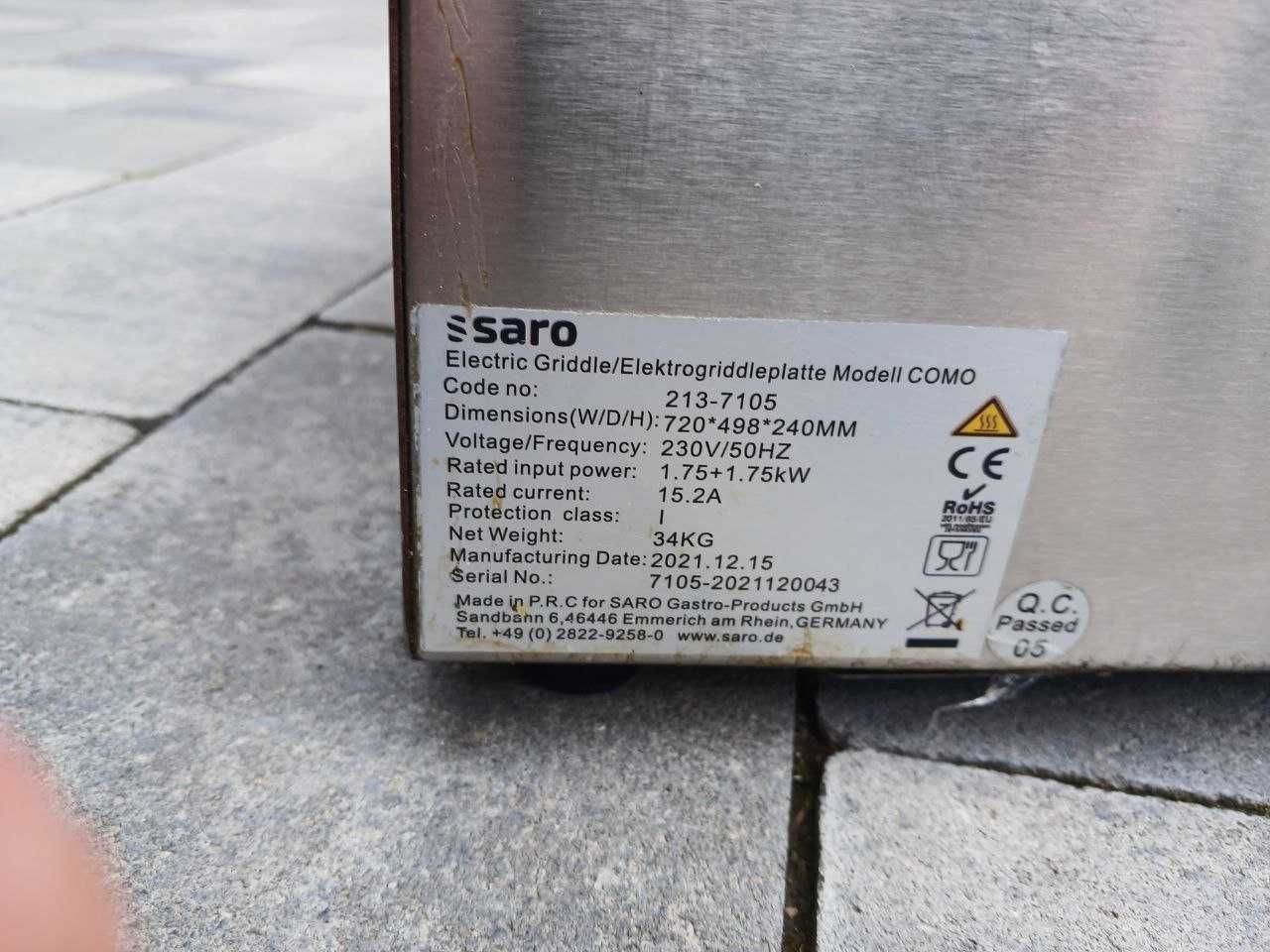 ТЕПАН/ електроплита-гриль Saro COMO -- ПРОДАЖ!!