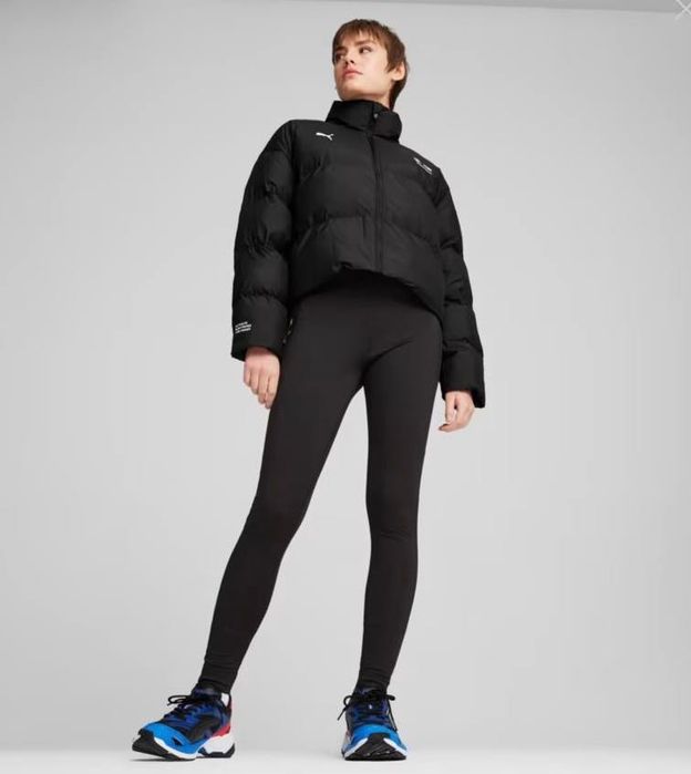 Куртка чорна демісезон жіноча пума Puma original розмір L