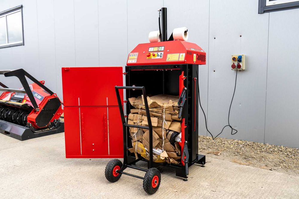 BELOWNICA REMET B-500 == prasa do makulatury KARTONU == 100% POLSKA