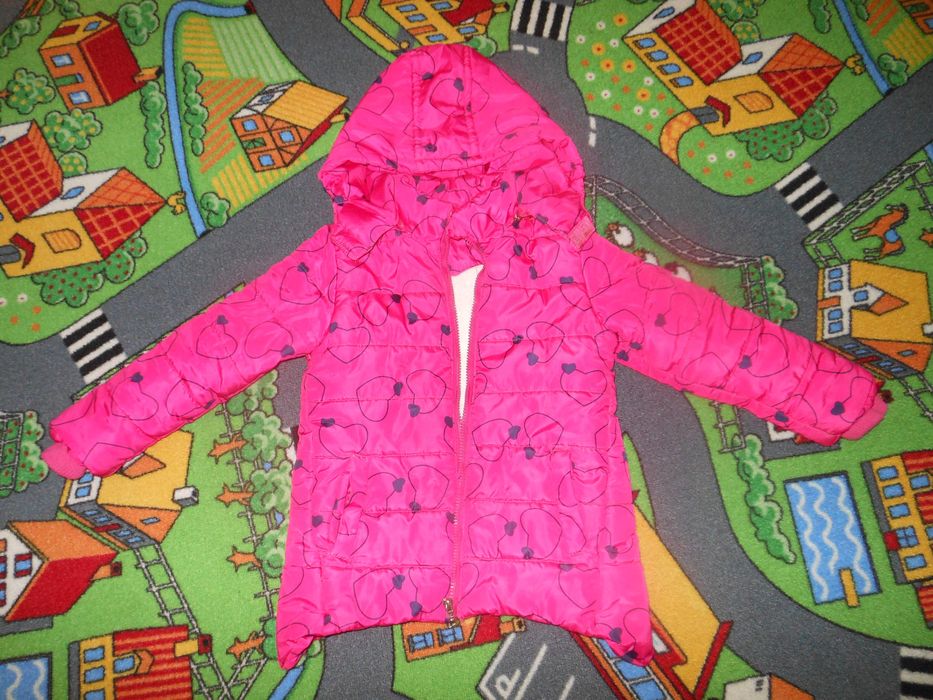 kurtka różowa 116