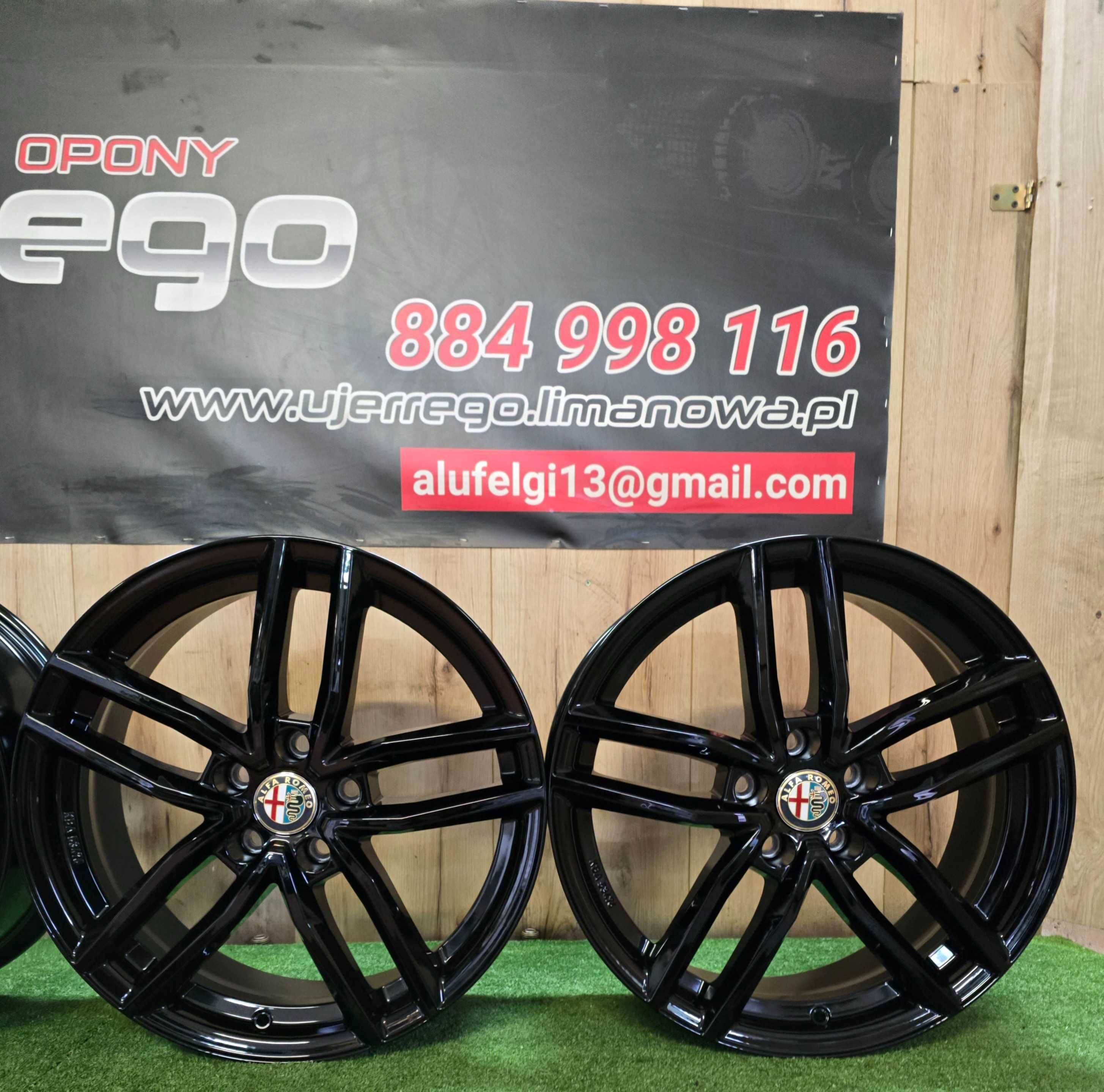 NOWE ALUFELGI ALFA ROMEO 18x5x110 - 159 Brera,Giulia,Giulietta,Spider