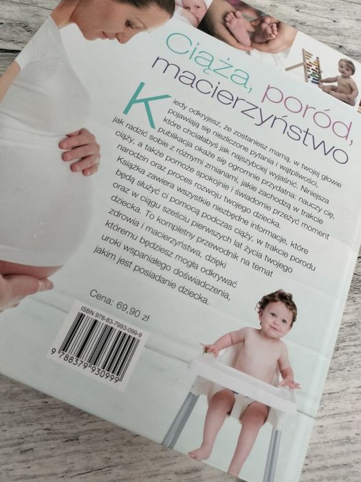 Zestaw książek ciążowych + poradniki gratis