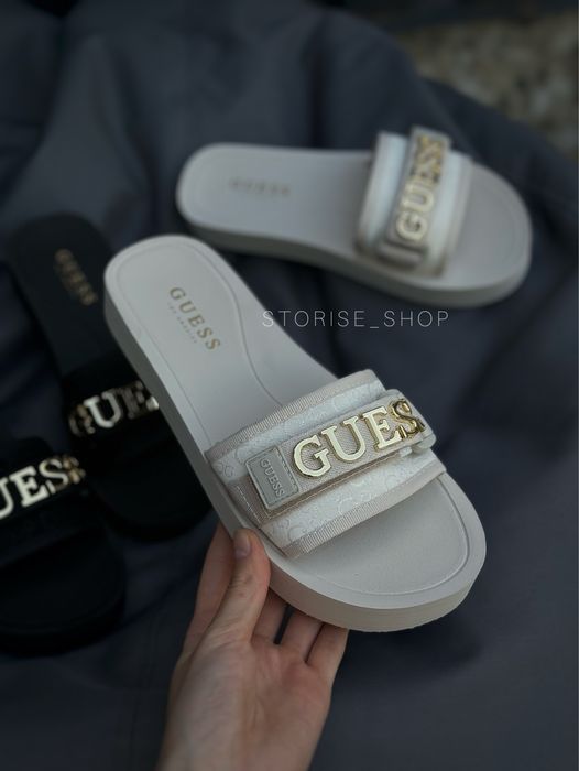 Шльопанці  Guess оригінал 100%