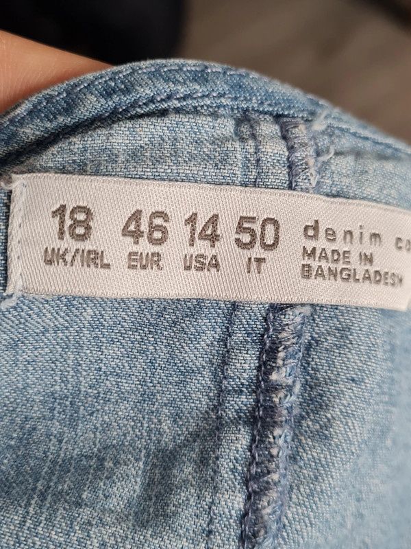 Bluzka jeansowa r 46