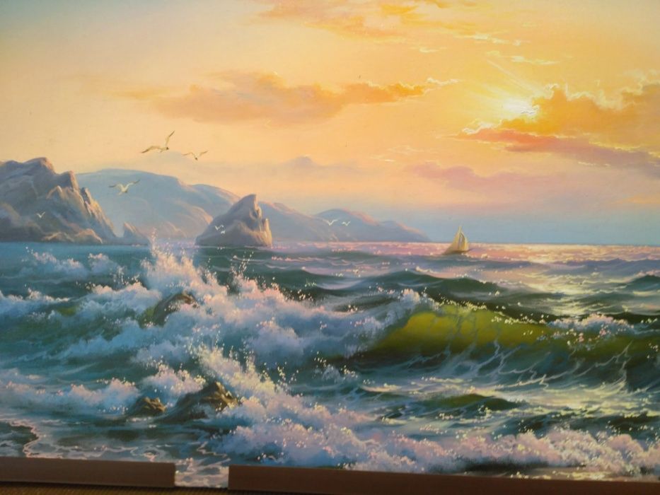 Продается картина  "Дыхание моря", авторская работа 2009 год