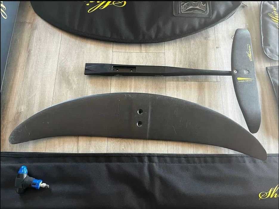 Kite foil, wing foil, Shinn Suprahydro Foil CW 950 carbon komplet