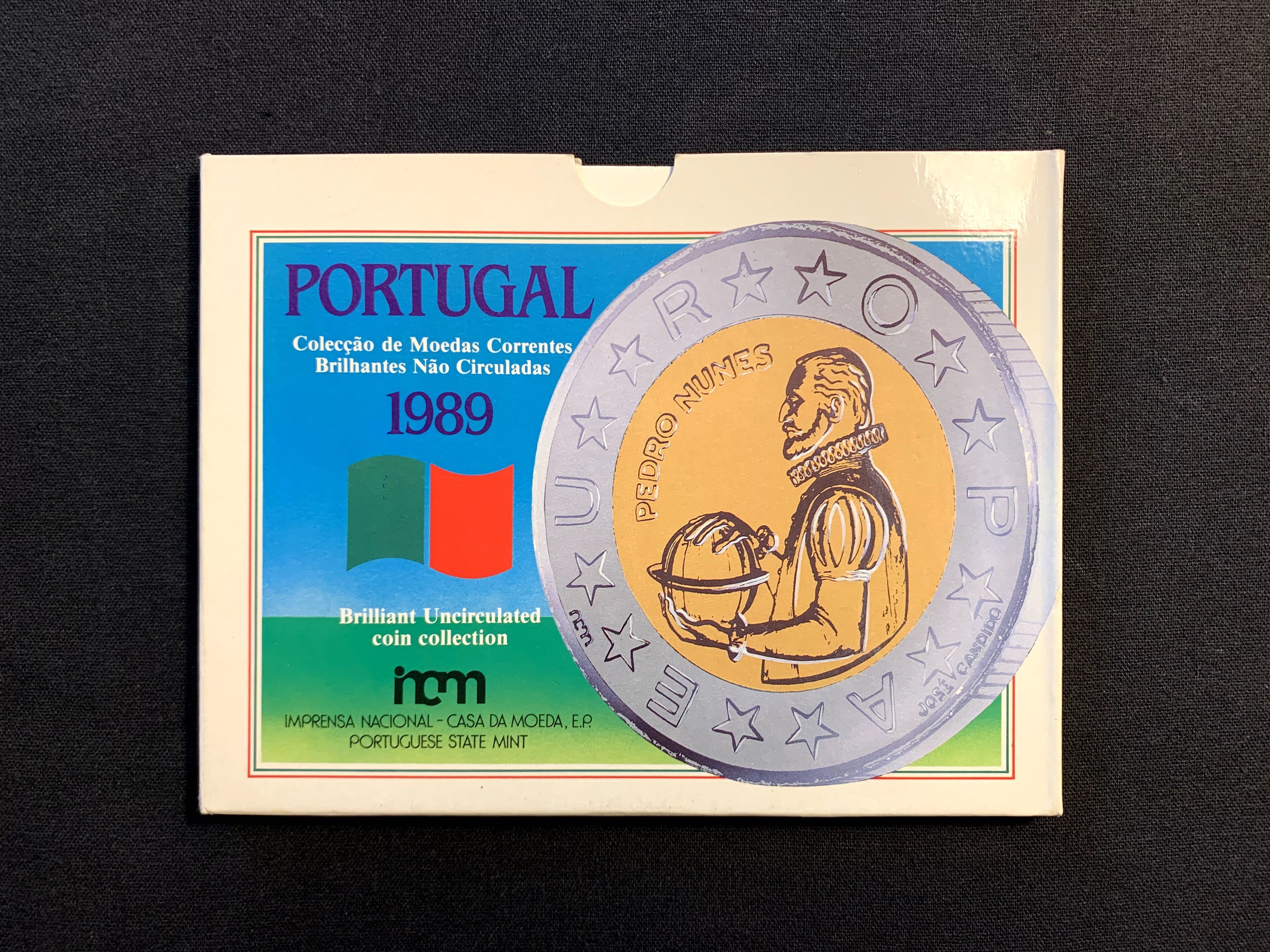 Moedas · Série Anual Escudos 1989