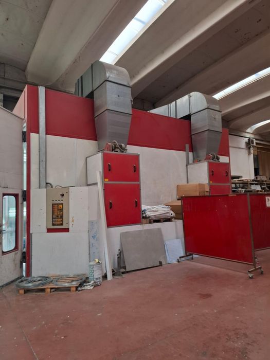 Kabina lakiernicza Metron 8,4 x 5 x 4 PRZEJAZDOWA