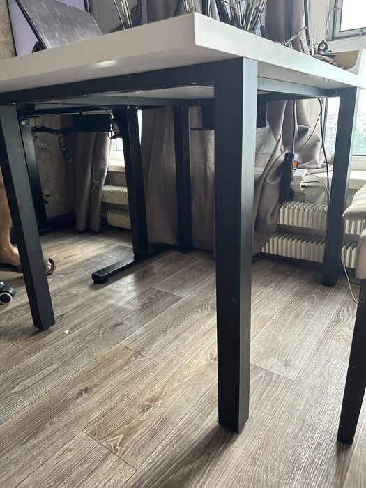 Каркас ніжки від столу чорні металеві лофт виробника Mebli Romax