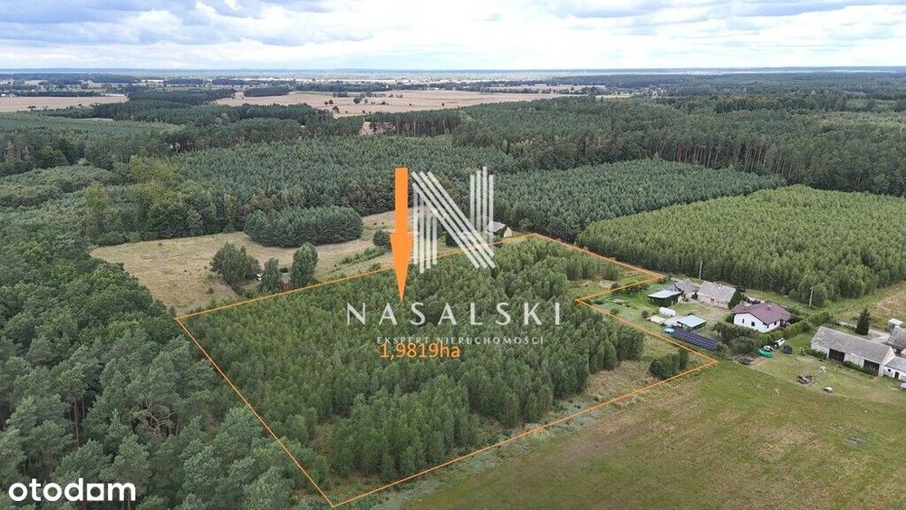 Działka rolna 1,98ha możliwy podział Jania Góra