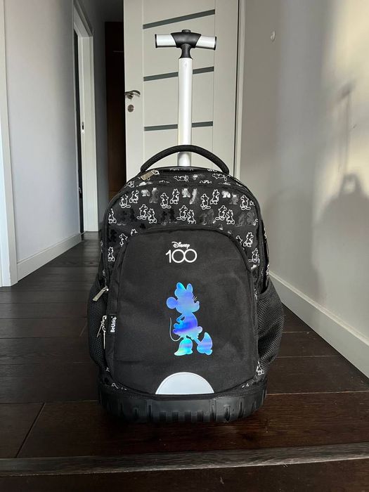 Plecak szkolny na kółkach Beuniq Minnie podróż z rączką pojemny