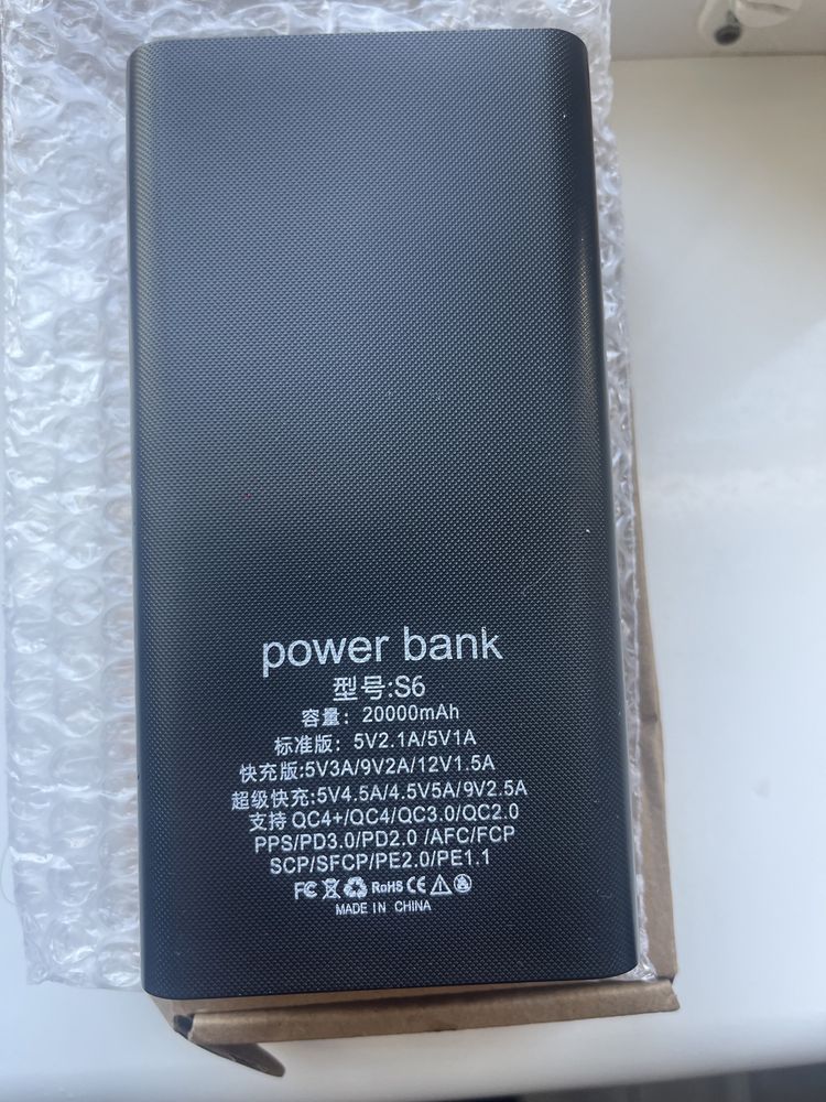 Корпус Павербанка Power bank s6 с фонариком 6х18650