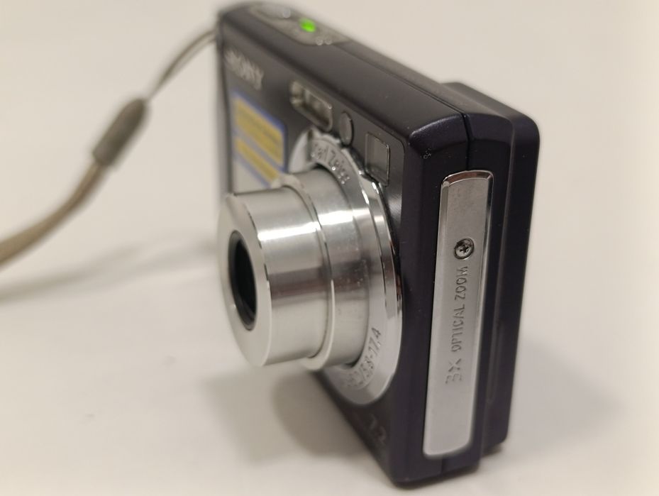 Aparat cyfrowy SONY Cyber-Shot DSC-W80 7mp ZEISS vintage retro y2k CCD