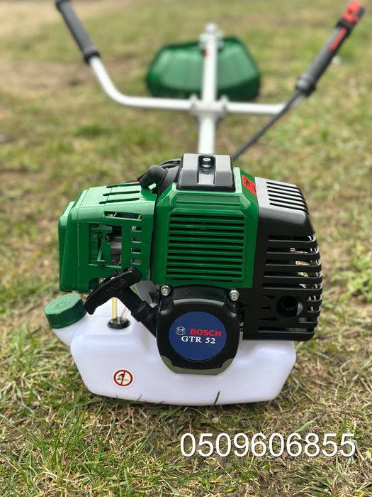 Бензокоса BOSCH GTR 52 (5.2 кВт 52 см куб) мотокоса тример + масло
