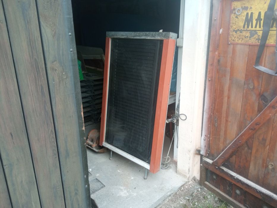 Panel solarny do grzania wody. Heat pipe
